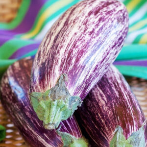 Aubergine zaden Tsaksoniki