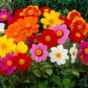 Dahlia zaden Mix - Dwergdahlia